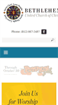 Mobile Screenshot of bethlehemucc.org